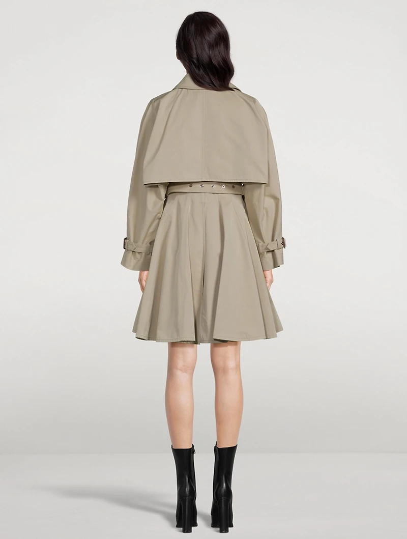 Panelled Trench Coat