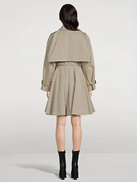 Panelled Trench Coat