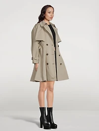 Panelled Trench Coat