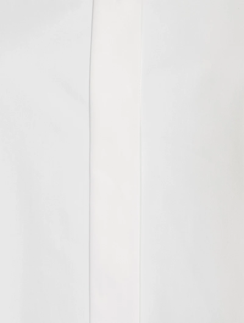 Eyelet Harness Poplin Shirt