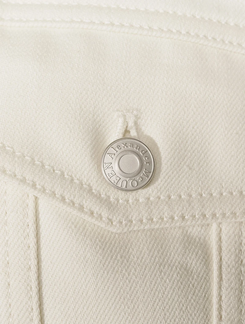 Cocoon-Sleeve Denim Jacket