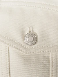 Cocoon-Sleeve Denim Jacket