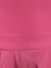 Gathered Mini Dress