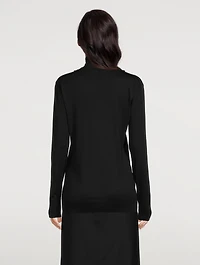 Cut-Out Cardigan