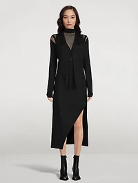 Cut-Out Cardigan