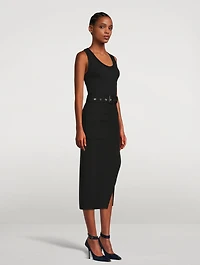 Belted Midi Dress