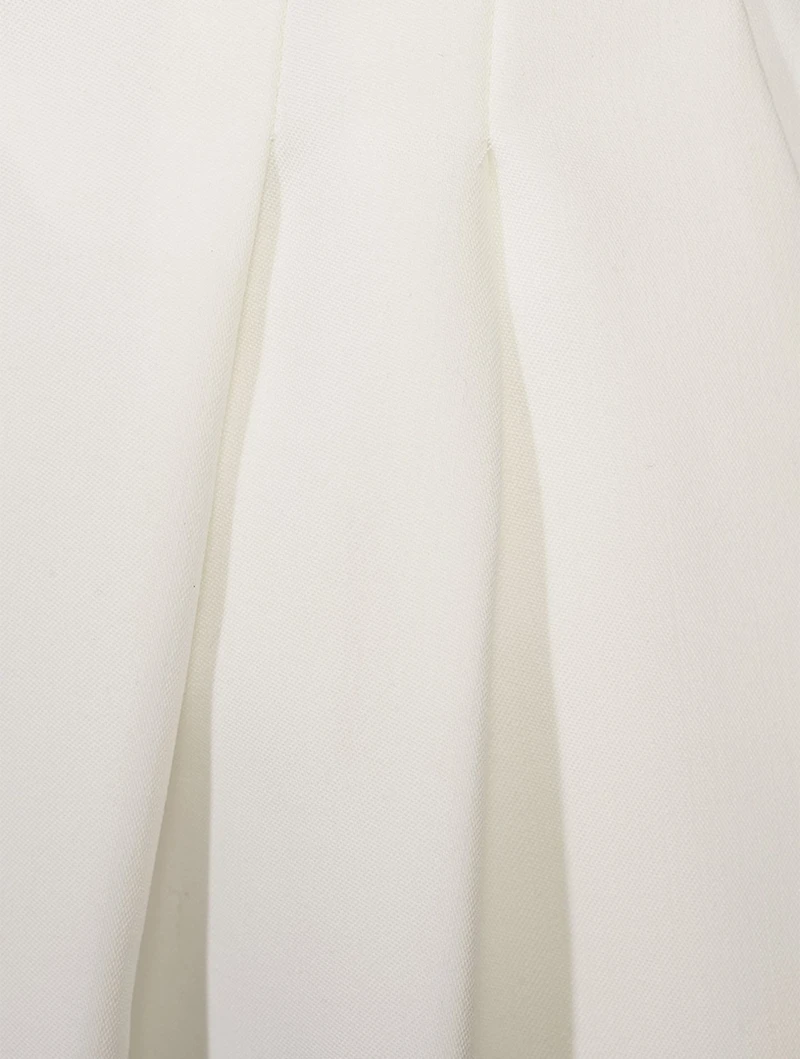 Wide-Leg Wool Trousers