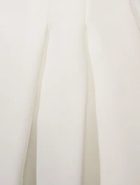 Wide-Leg Wool Trousers