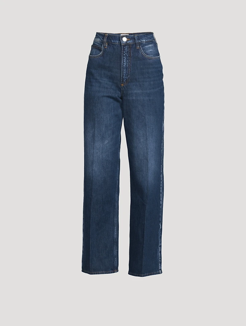 Le High 'N' Tight Wide-Leg Jeans