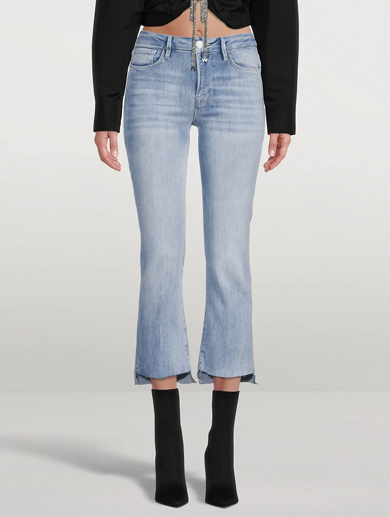 Le Crop Mini Bootcut Jeans