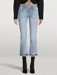 Le Crop Mini Bootcut Jeans