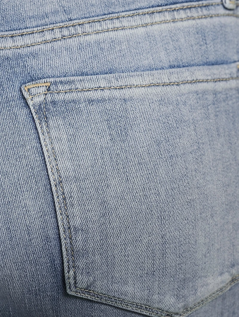 Le Crop Mini Bootcut Jeans