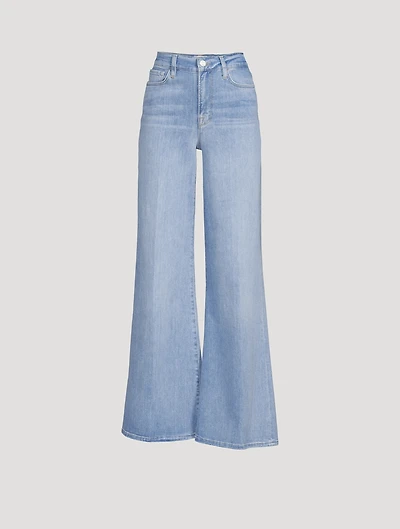 Le Palazzo Wide-Leg Jeans