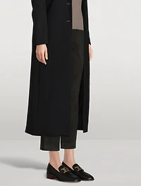 Kate Chain Leather Loafers