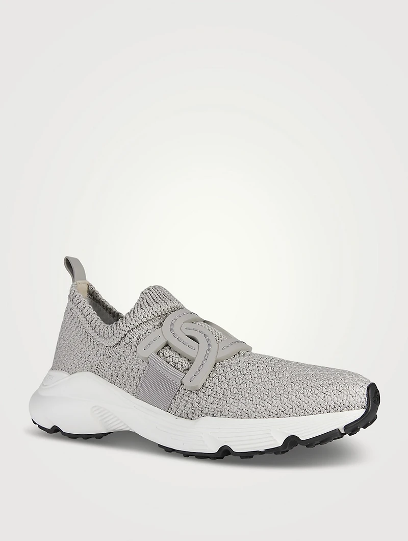 Kate Chain Knit Slip-On Sneakers