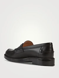 Leather Penny Loafers