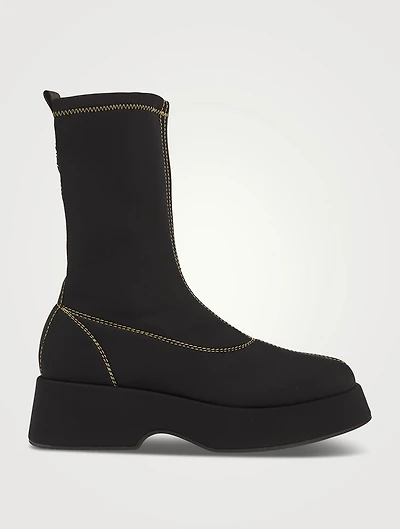 Flatform Sock Boots