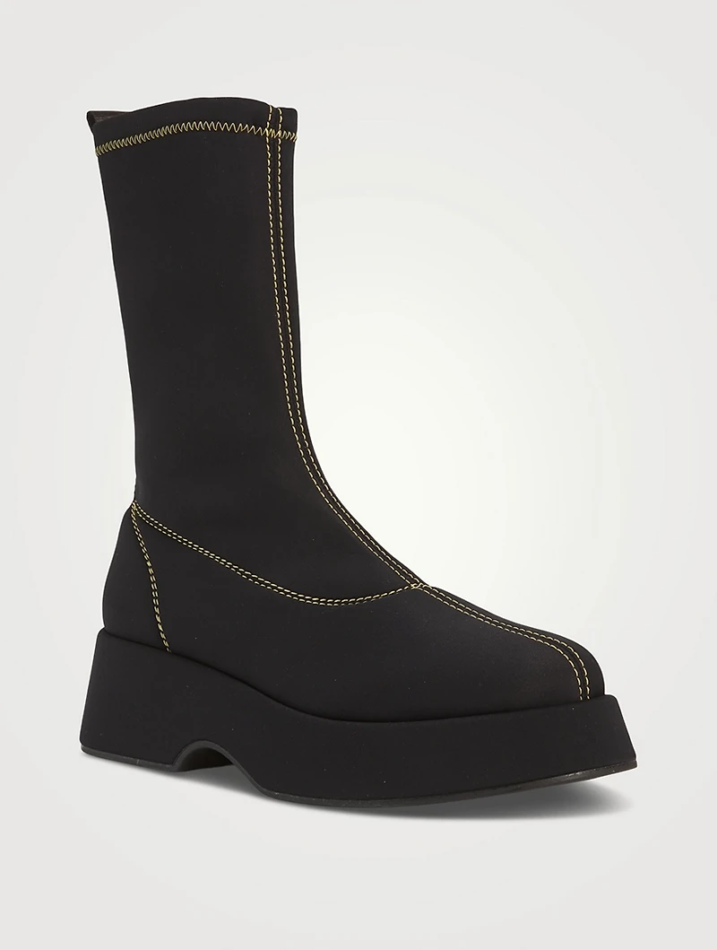 Flatform Sock Boots