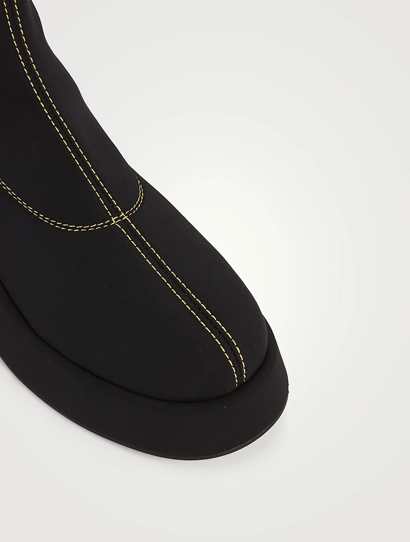 Flatform Sock Boots