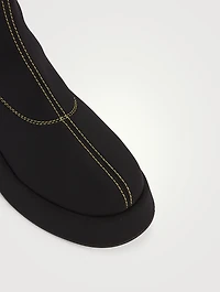 Flatform Sock Boots