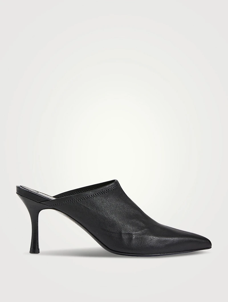 Brea Leather Mules