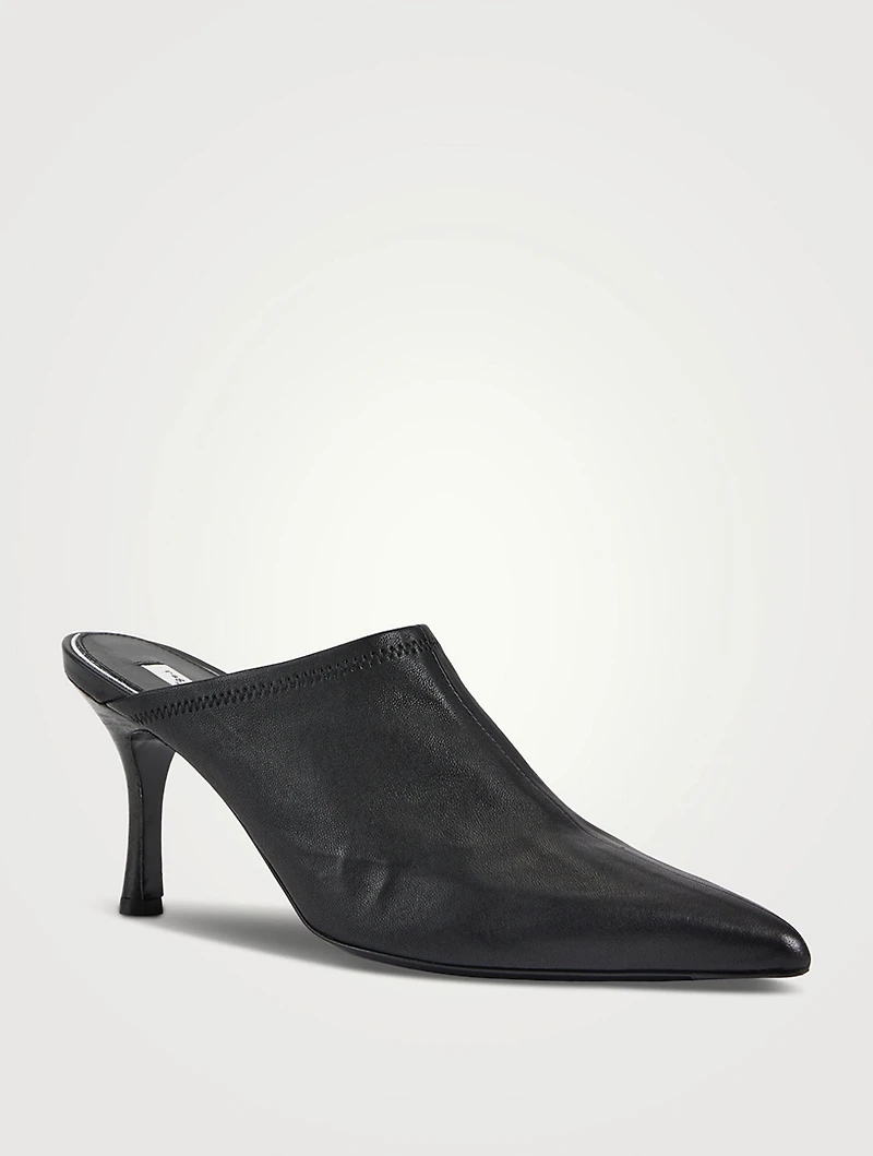 Brea Leather Mules