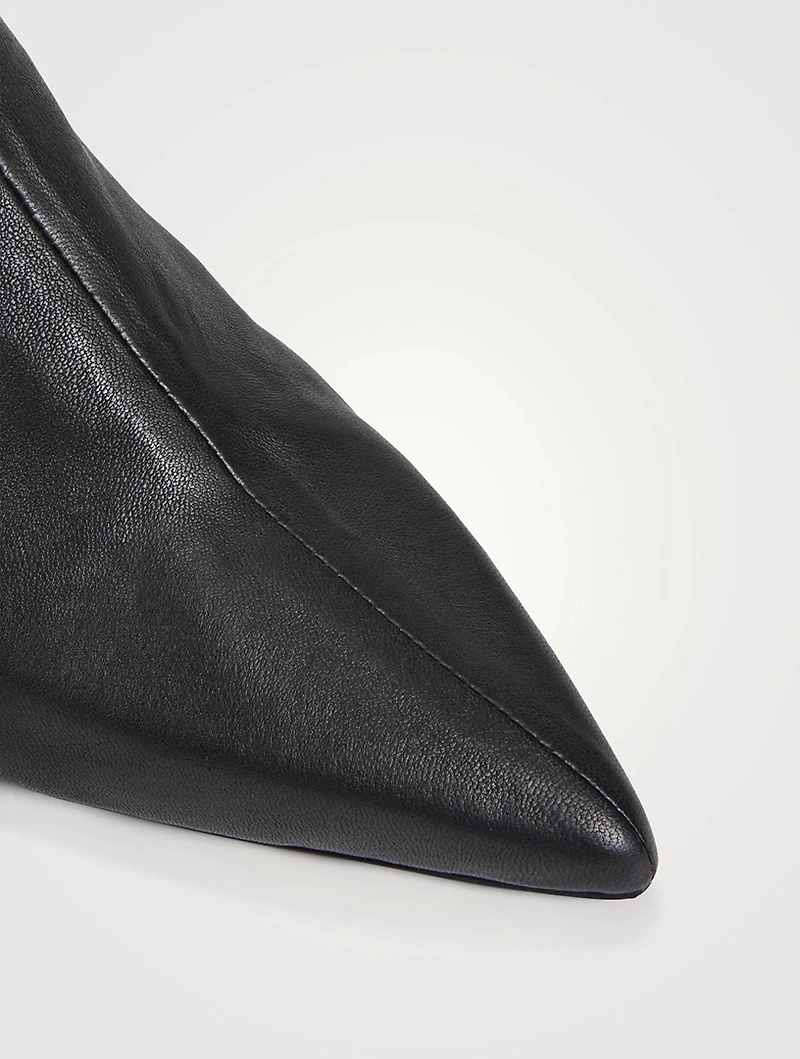 Brea Leather Mules