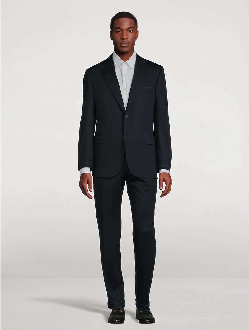 Wool Two-Piece Suit
