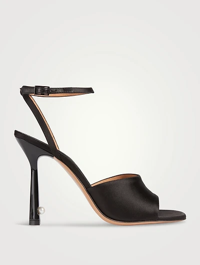 Lollipop Satin Sandals