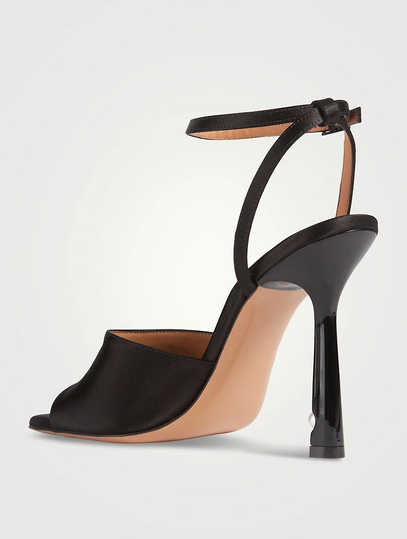 Lollipop Satin Sandals