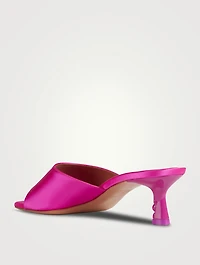 Lollipop Satin Mules