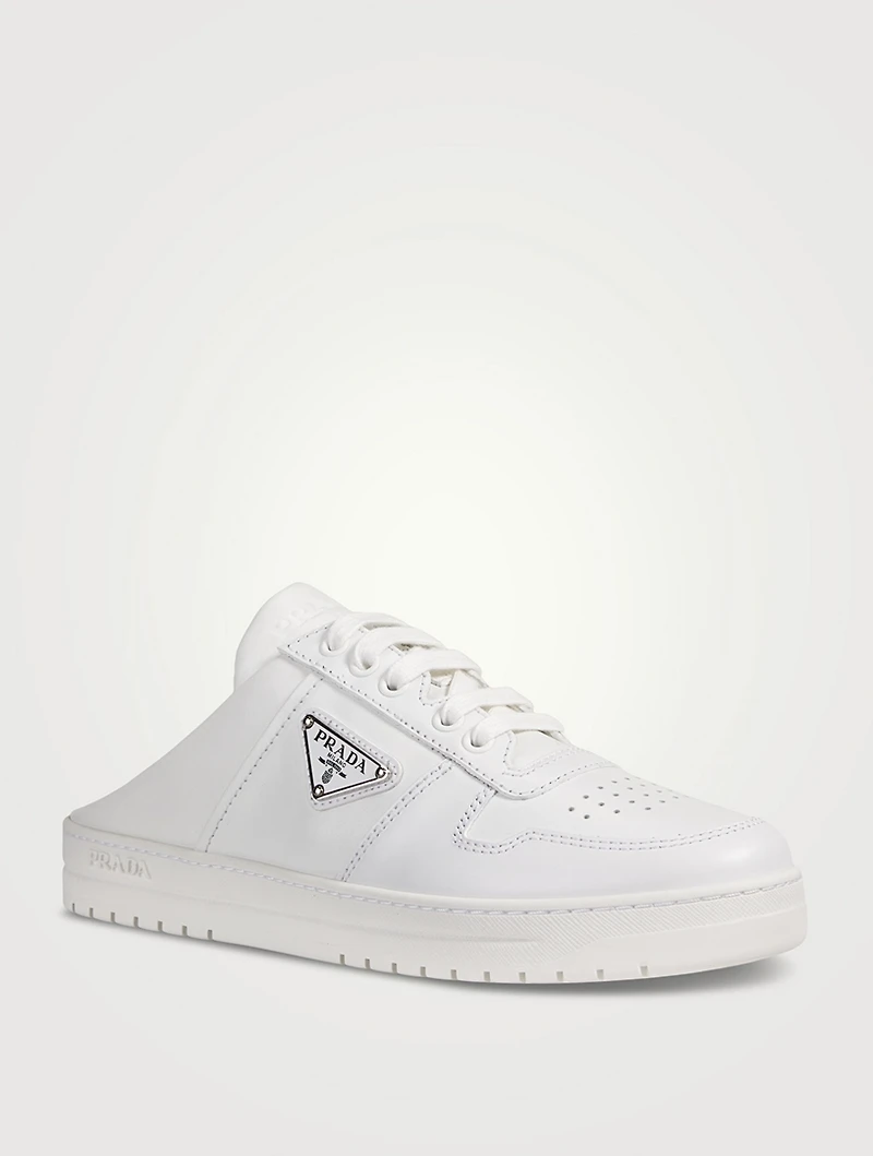 Downtown Leather Sneaker Mules