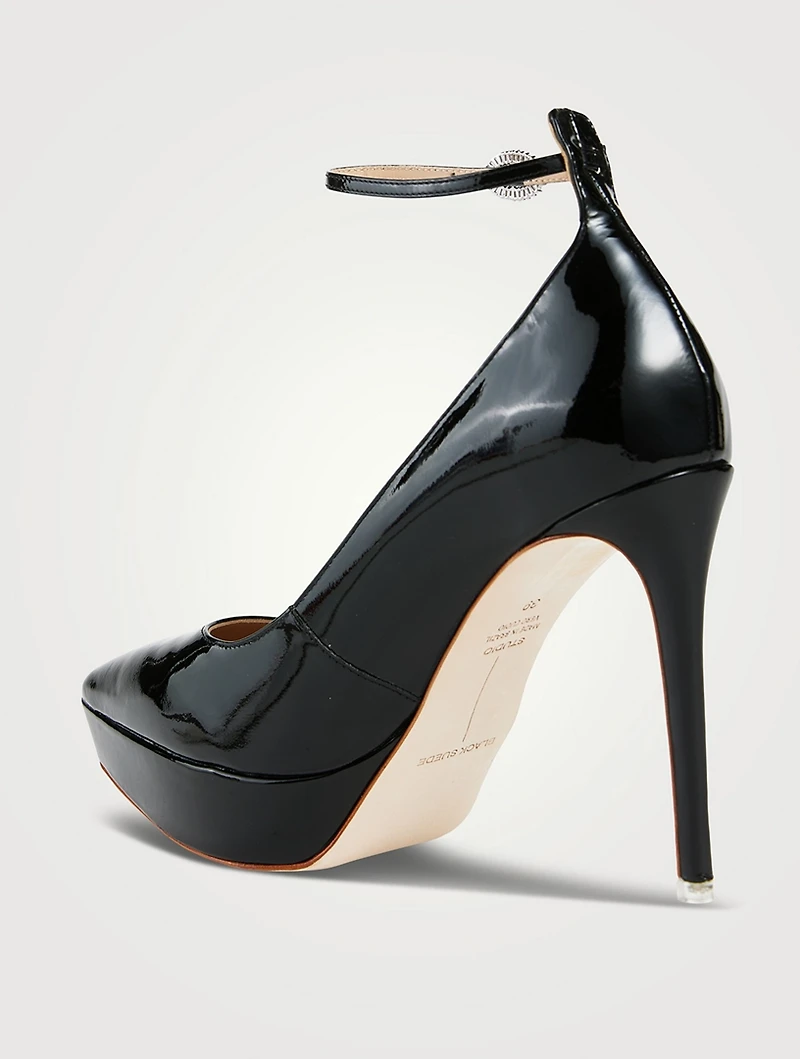 Gracie Patent Leather Platform Pumps