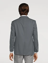 Wool Gabardine Jacket