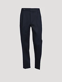 Wool Milano Stitch Jersey Pants