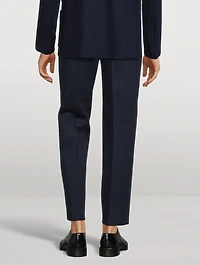 Wool Milano Stitch Jersey Pants