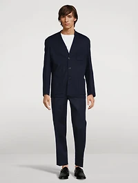 Wool Milano Stitch Jersey Pants