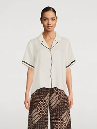 Carter Linen Short-Sleeve Shirt