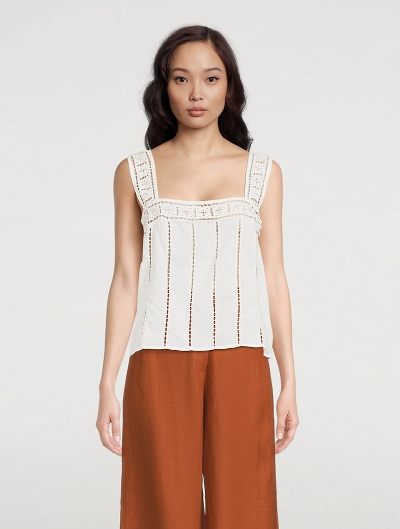 Daphne Cotton Camisole Top