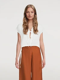Anouk Cotton Embroidered Top
