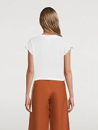 Anouk Cotton Embroidered Top