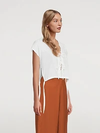 Anouk Cotton Embroidered Top