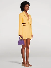 La Robe Bari Cut-Out Blazer Dress