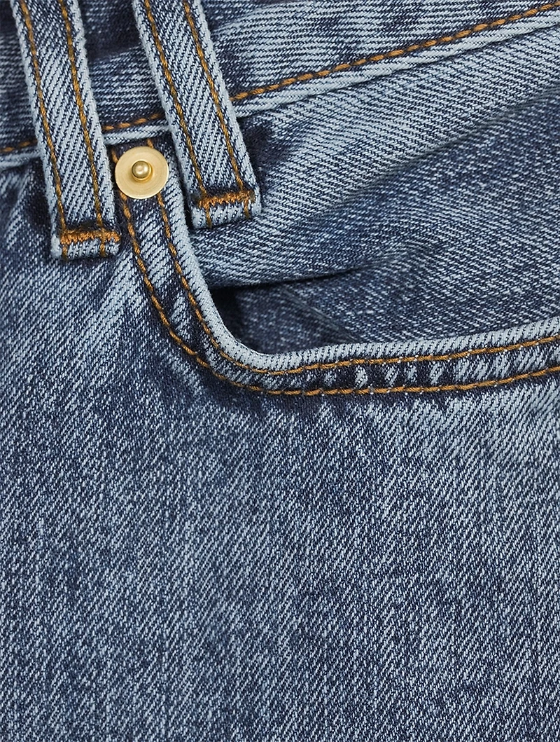 Le de Nîmes Court Artichaut Jeans