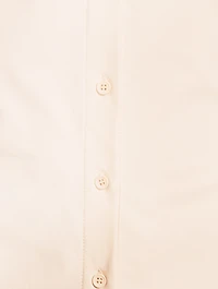 La Robe Camisa Draped Shirt Dress