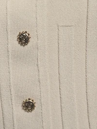 Le Cardigan Bando Ribbed Sweater