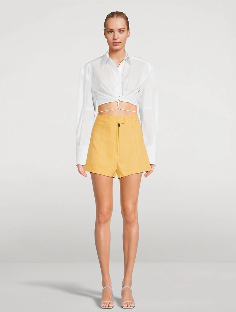 Le Short Areia Cut-Out Shorts