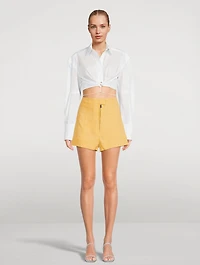 Le Short Areia Cut-Out Shorts