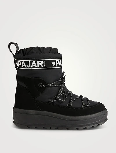 Galaxy Lace-Up Puffer Boots