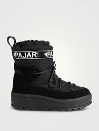 Galaxy Lace-Up Puffer Boots